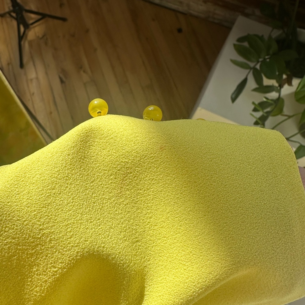 Yellow Floral Vintage Dress - Picture 10 of 10